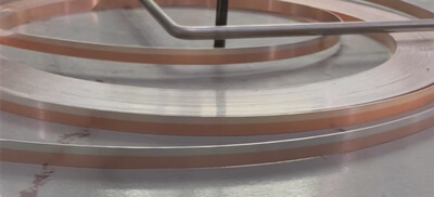 Spedizione regolare per strisce di rame con inserto in argento